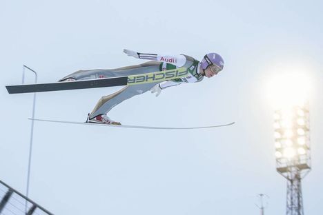 NordicFocus 04.03.2018, Lahti, Finland (FIN):Andreas Wellinger (GER) - FIS world cup ski jumping, individual HS130, Lahti (FIN). www.nordicfocus.com. © Modica/NordicFocus. Every downloaded picture is fee-liable.
