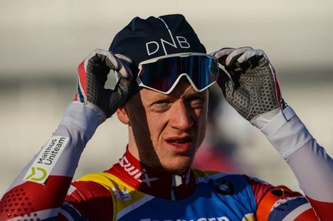 NordicFocus 24.03.2018, Tyumen, Russia (RUS):Johannes Thingnes Boe (NOR) - IBU world cup biathlon, pursuit men, Tyumen (RUS). www.nordicfocus.com. © Tumashov/NordicFocus. Every downloaded picture is fee-liable.