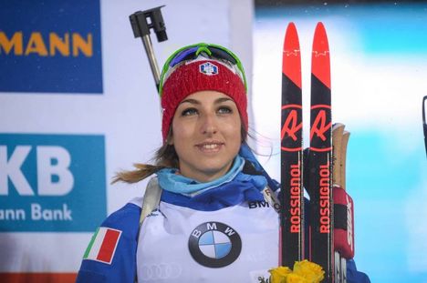 NordicFocus 23.03.2018, Tyumen, Russia (RUS):Lisa Vittozzi (ITA) - IBU world cup biathlon, sprint women, Tyumen (RUS). www.nordicfocus.com. © Tumashov/NordicFocus. Every downloaded picture is fee-liable.