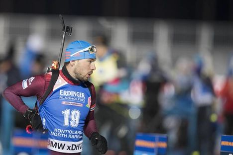NordicFocus 08.03.2018, Kontiolahti, Finland (FIN):Anton Shipulin (RUS) - IBU world cup biathlon, sprint men, Kontiolahti (FIN). www.nordicfocus.com. © Manzoni/NordicFocus. Every downloaded picture is fee-liable.