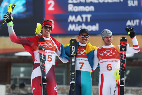 JO Podium slalom