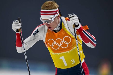 NordicFocus 23.02.2018, Pyeongchang, Korea (KOR):Johannes Thingnes Boe (NOR) - XXIII. Olympic Winter Games Pyeongchang 2018, biathlon, relay men, Pyeongchang (KOR). www.nordicfocus.com. © Thibaut/NordicFocus. Every downloaded picture is fee-liable.