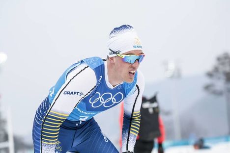NordicFocus 18.02.2018, Pyeongchang, Korea (KOR):Calle Halfvarsson (SWE) - XXIII. Olympic Winter Games Pyeongchang 2018, cross-country, 4x10km men, Pyeongchang (KOR). www.nordicfocus.com. © Modica/NordicFocus. Every downloaded picture is fee-liable.