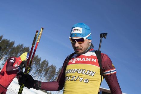 NordicFocus 07.03.2018, Kontiolahti, Finland (FIN):Anton Shipulin (RUS) - IBU world cup biathlon, training, Kontiolahti (FIN). www.nordicfocus.com. © Manzoni/NordicFocus. Every downloaded picture is fee-liable.
