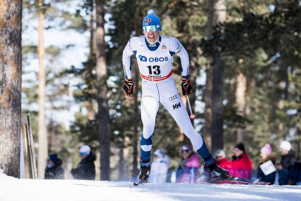 16.03.2018, Falun Sweden (SWE):Iivo Niskanen (FIN) - FIS world cup cross-country, individual sprint, Falun (SWE). www.nordicfocus.com. © Modica/NordicFocus. Every downloaded picture is fee-liable.
