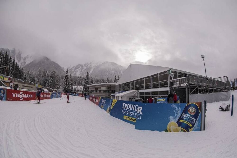 16.01.2018, Antholz, Italy (ITA):Event Feature: The Biathlon venue of Antholz gets ready for the competitions -  IBU world cup biathlon, training, Antholz (ITA). www.nordicfocus.com. © Manzoni/NordicFocus. Every downloaded picture is fee-liable.