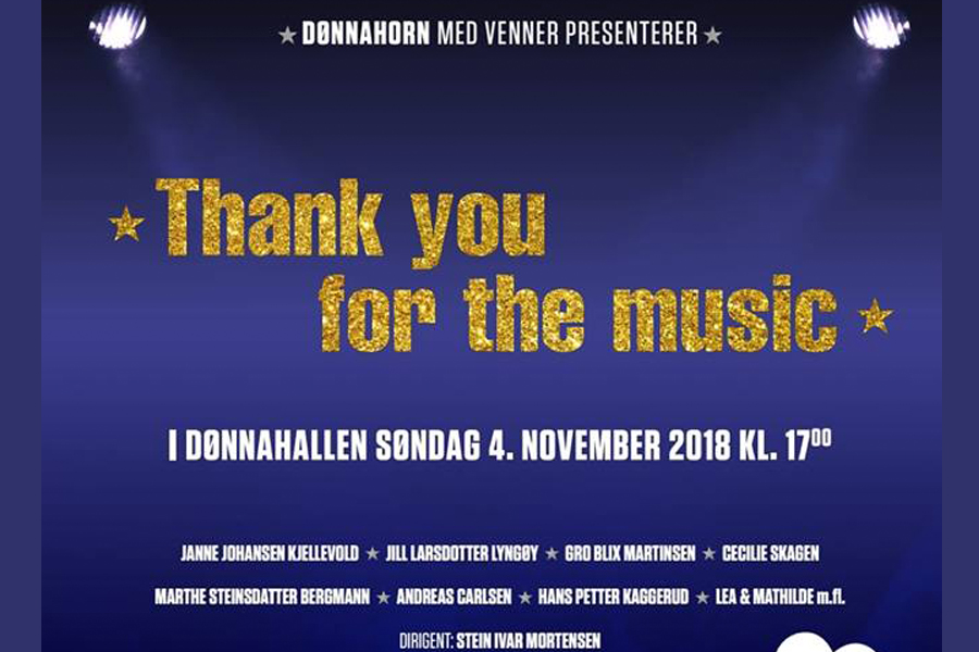Thank You For The Music Dønna