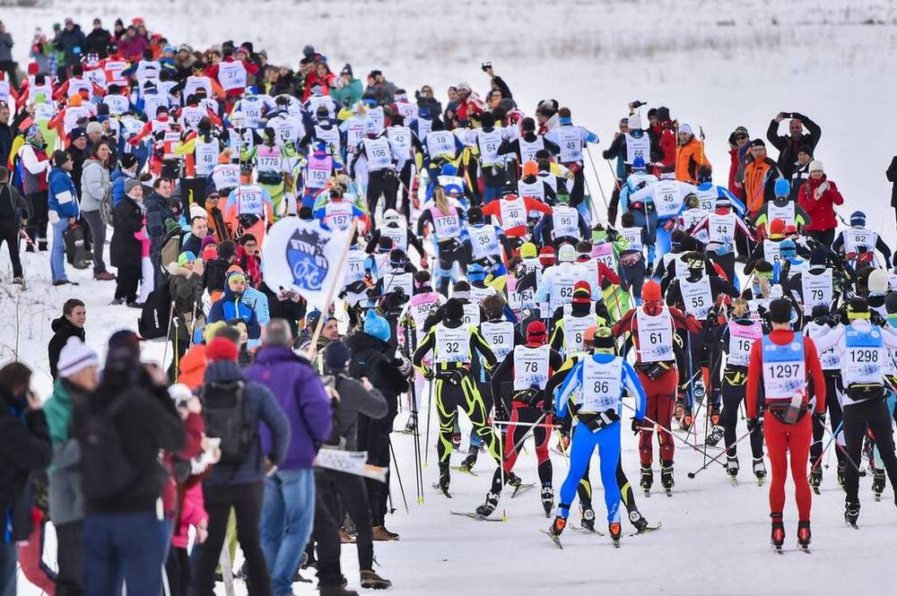 12.02.2017, Morez, France (FRA):(l-r)  - FIS Marathon Cup LaTransjurassienne, Morez (FRA). www.nordicfocus.com. © Thibaut/NordicFocus. Every downloaded picture is fee-liable.