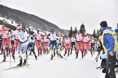 NordicFocus 12.02.2017, Morez, France (FRA):robin Duvillard (FRA), adrien Mougel (FRA), Benoit Chauvet (FRA) - FIS Marathon Cup LaTransjurassienne, Morez (FRA). www.nordicfocus.com. © Thibaut/NordicFocus. Every downloaded picture is fee-liable.