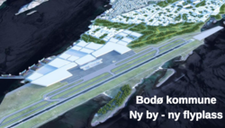 Ny by ny flyplass