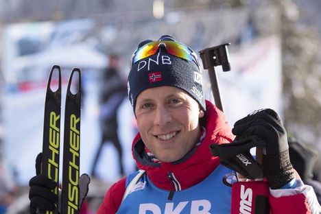 NordicFocus 19.01.2018, Antholz, Italy (ITA):Lars Helge Birkeland (NOR) - IBU world cup biathlon, sprint men, Antholz (ITA). www.nordicfocus.com. © Manzoni/NordicFocus. Every downloaded picture is fee-liable.