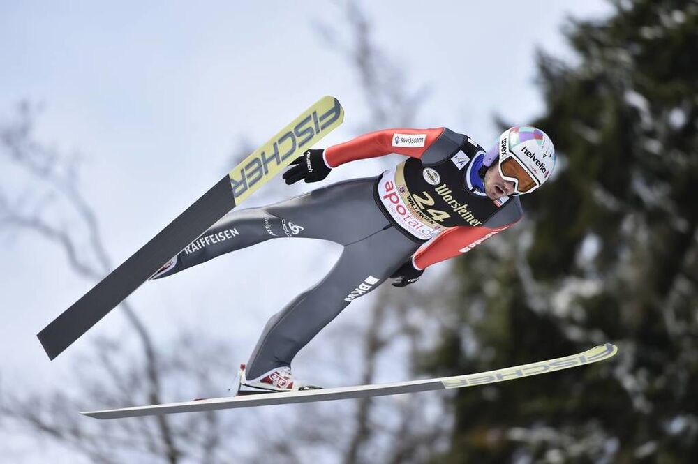 03.02.2018, Willingen, Germany (GER):Killian Peier (SUI) - FIS world cup ski jumping, individual HS145, Willingen (GER). www.nordicfocus.com. © Thibaut/NordicFocus. Every downloaded picture is fee-liable.