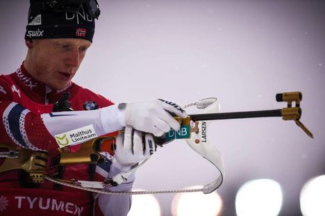 NordicFocus 22.03.2018, Tyumen, Russia (RUS):Johannes Thingnes Boe (NOR) - IBU world cup biathlon, sprint men, Tyumen (RUS). www.nordicfocus.com. © Tumashov/NordicFocus. Every downloaded picture is fee-liable.