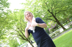 Programsjef for Smart omsorg i Bergen kommune, Alette Hilton Knudsen. Foto: Bergen kommune.