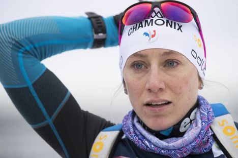 NordicFocus 25.01.2017, Duszniki Zdroj, Poland (POL):Enora Latuilliere (FRA) - IBU Open European championships biathlon, individual women, Duszniki Zdroj (POL). www.nordicfocus.com. © Manzoni/NordicFocus. Every downloaded picture is fee-liable.