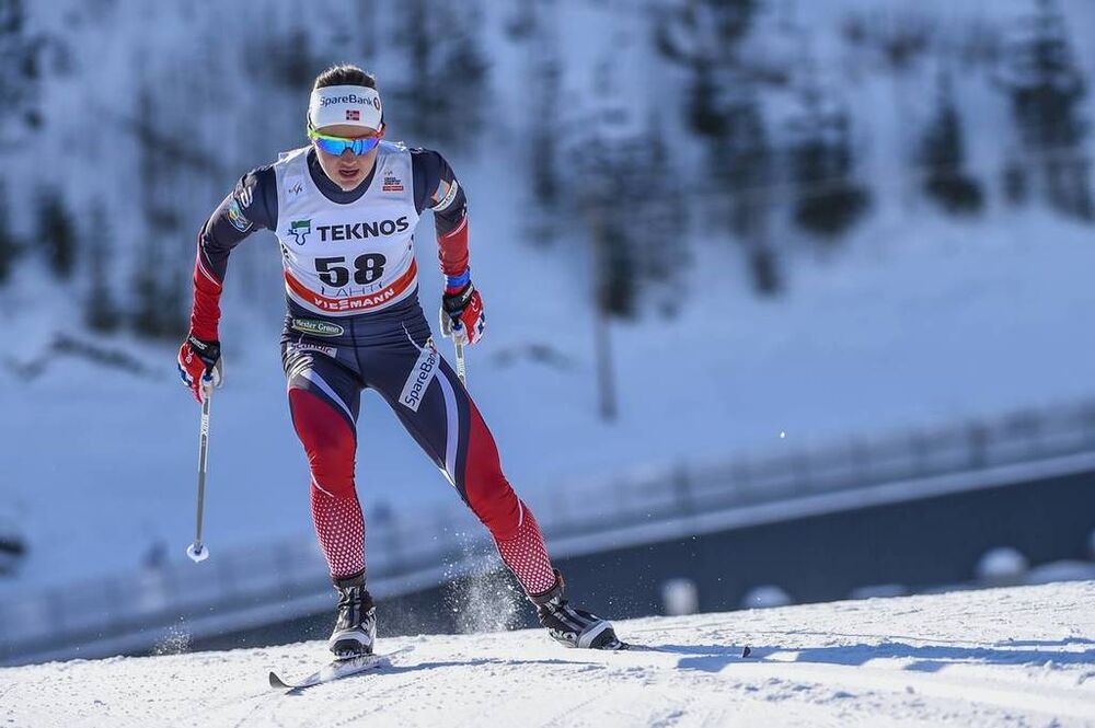 04.03.2018, Lahti, Finland (FIN):Ingvild Flugstad Oestberg (NOR) - FIS world cup cross-country, 10km women, Lahti (FIN). www.nordicfocus.com. © Thibaut/NordicFocus. Every downloaded picture is fee-liable.