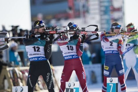 NordicFocus 17.03.2018, Oslo, Norway (NOR):Benjamin Weger (SUI) - IBU world cup biathlon, pursuit men, Oslo (NOR). www.nordicfocus.com. © Manzoni/NordicFocus. Every downloaded picture is fee-liable.