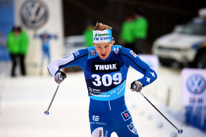 MARCUS GRATE tog sig hela vägen till finalen i Östersund, men han plockades bort för en tjuvstart – som dock visade sig vara fel. Foto/rights: T-W MEDIA/KEK-STOCK