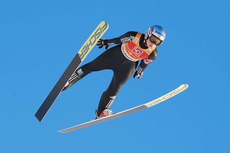 NordicFocus 03.12.2017, Lillehammer, Norway (NOR):Maren Lundby (NOR) - FIS world cup ski jumping ladies, individual HS138, Lillehammer (NOR). www.nordicfocus.com. © Rauschendorfer/NordicFocus. Every downloaded picture is fee-liable.