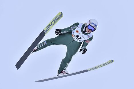 NordicFocus 23.02.2017, Lahti, Finland (FIN):Maren Lundby (NOR) - FIS nordic world ski championships, ski jumping ladies, individual HS100, Lahti (FIN). www.nordicfocus.com. © Thibaut/NordicFocus. Every downloaded picture is fee-liable.