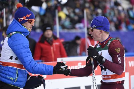 NordicFocus 04.03.2018, Lahti, Finland (FIN):Alexander Bolshunov (RUS) - FIS world cup cross-country, 15km men, Lahti (FIN). www.nordicfocus.com. © Thibaut/NordicFocus. Every downloaded picture is fee-liable.