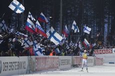 NordicFocus 11.03.2018, Kontiolahti, Finland (FIN):Kaisa Makarainen (FIN) - IBU world cup biathlon, mass women, Kontiolahti (FIN). www.nordicfocus.com. © Manzoni/NordicFocus. Every downloaded picture is fee-liable.