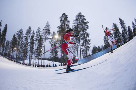 NordicFocus 11.03.2018, Kontiolahti, Finland (FIN):Rosanna Crawford (CAN) - IBU world cup biathlon, mass women, Kontiolahti (FIN). www.nordicfocus.com. © Manzoni/NordicFocus. Every downloaded picture is fee-liable.