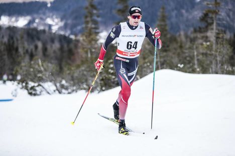 NordicFocus 21.01.2018, Planica, Slovenia (SLO):Niklas Dyrhaug (NOR) - FIS world cup cross-country, 15km men, Planica (SLO). www.nordicfocus.com. © Modica/NordicFocus. Every downloaded picture is fee-liable.