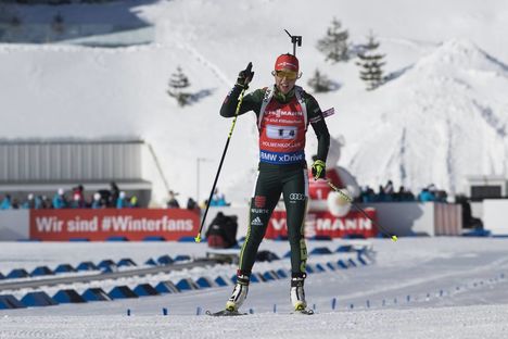 NordicFocus 17.03.2018, Oslo, Norway (NOR):Laura Dahlmeier (GER) - IBU world cup biathlon, relay women, Oslo (NOR). www.nordicfocus.com. © Manzoni/NordicFocus. Every downloaded picture is fee-liable.