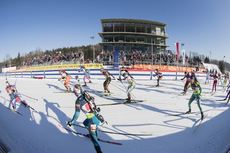 NordicFocus 29.01.2017, Duszniki Zdroj, Poland (POL):Irina Starykh (RUS), Terezia Poliakova (SVK), Karoline Erdal (NOR), Nadine Horchler (GER), Emilia Yordanova (BUL), Coline Varcin (FRA), Christina Rieder (AUT), Kotryna Vitkunaite (LTU), Johanna Skottheim (SWE), Le
