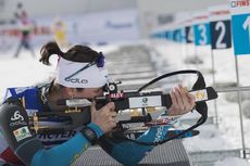 NordicFocus 28.01.2018, Ridnaun, Italy (ITA):Julia Simon (FRA) - IBU Open European championships biathlon, single mixed relay, Ridnaun (ITA). www.nordicfocus.com. © Manzoni/NordicFocus. Every downloaded picture is fee-liable.