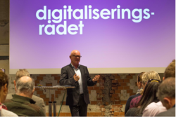 Svein Kristensen, leder av digitaliseringsrådet: Foto: Difi.