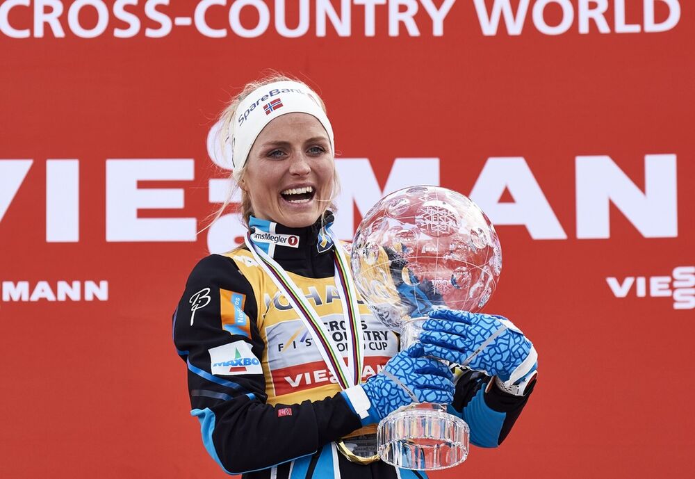 12.03.2016, Canmore, Canada (CAN):Therese Johaug (NOR) - FIS world cup cross-country, cups, Canmore (CAN). www.nordicfocus.com. © Felgenhauer/NordicFocus. Every downloaded picture is fee-liable.