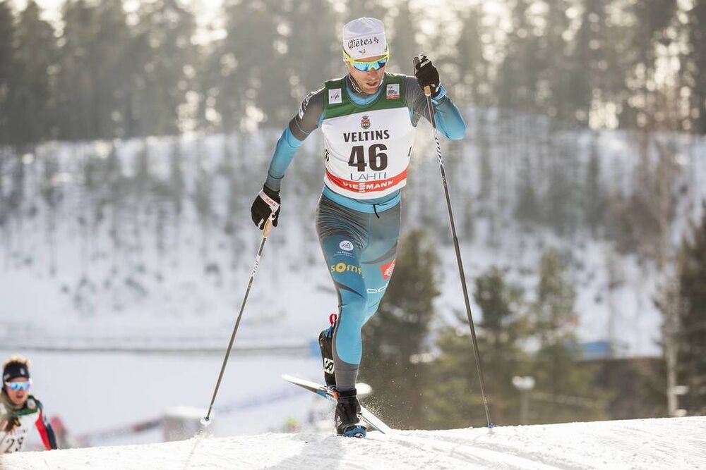 04.03.2018, Lahti, Finland (FIN):Jean Marc Gaillard (FRA) - FIS world cup cross-country, 15km men, Lahti (FIN). www.nordicfocus.com. © Modica/NordicFocus. Every downloaded picture is fee-liable.