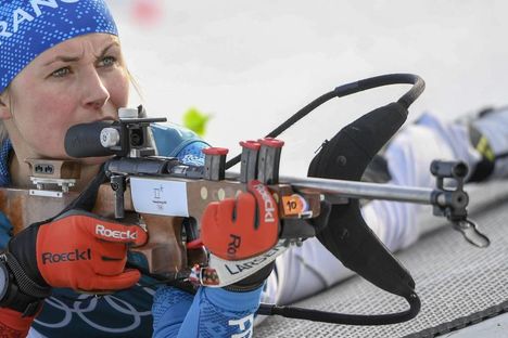 NordicFocus 15.02.2018, Pyeongchang, Korea (KOR):Justine Braisaz (FRA) - XXIII. Olympic Winter Games Pyeongchang 2018, biathlon, individual women, Pyeongchang (KOR). www.nordicfocus.com. © Thibaut/NordicFocus. Every downloaded picture is fee-liable.
