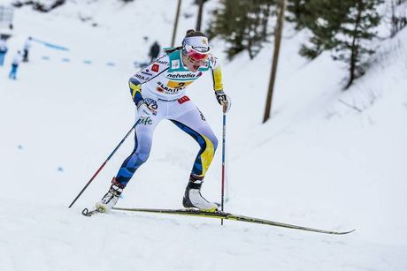 Modica/NordicFocus 02.03.2017, Lahti, Finland (FIN):Ebba Andersson (SWE) - FIS nordic world ski championships, cross-country, 4x5km women, Lahti (FIN). www.nordicfocus.com. © Modica/NordicFocus. Every downloaded picture is fee-liable.