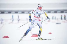NordicFocus 11.03.2018, Oslo, Norway (NOR):Ebba Andersson (SWE) - FIS world cup cross-country, mass women, Oslo (NOR). www.nordicfocus.com. © Modica/NordicFocus. Every downloaded picture is fee-liable.