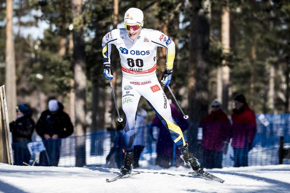 16.03.2018, Falun Sweden (SWE):Jens Burman (SWE) - FIS world cup cross-country, individual sprint, Falun (SWE). www.nordicfocus.com. © Modica/NordicFocus. Every downloaded picture is fee-liable.
