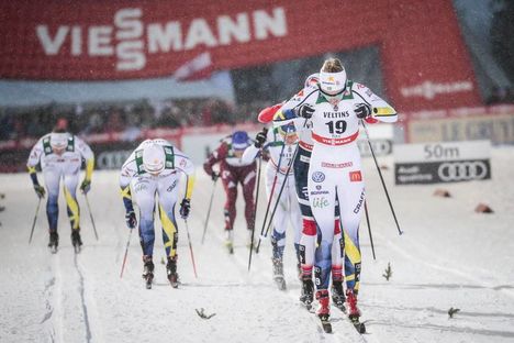 NordicFocus 24.11.2017, Ruka, Finland (FIN):Stina Nilsson (SWE) - FIS world cup cross-country, individual sprint, Ruka (FIN). www.nordicfocus.com. © Modica/NordicFocus. Every downloaded picture is fee-liable.