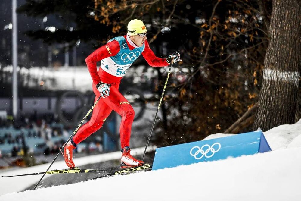 13.02.2018, Pyeongchang, Korea (KOR):Qiang Wang (CHN) - XXIII. Olympic Winter Games Pyeongchang 2018, cross-country, individual sprint,  Pyeongchang (KOR). www.nordicfocus.com. © Modica/NordicFocus. Every downloaded picture is fee-liable.