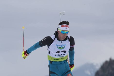 NordicFocus 26.01.2018, Ridnaun, Italy (ITA):Fabien Claude (FRA) - IBU Open European championships biathlon, sprint men, Ridnaun (ITA). www.nordicfocus.com. © Manzoni/NordicFocus. Every downloaded picture is fee-liable.