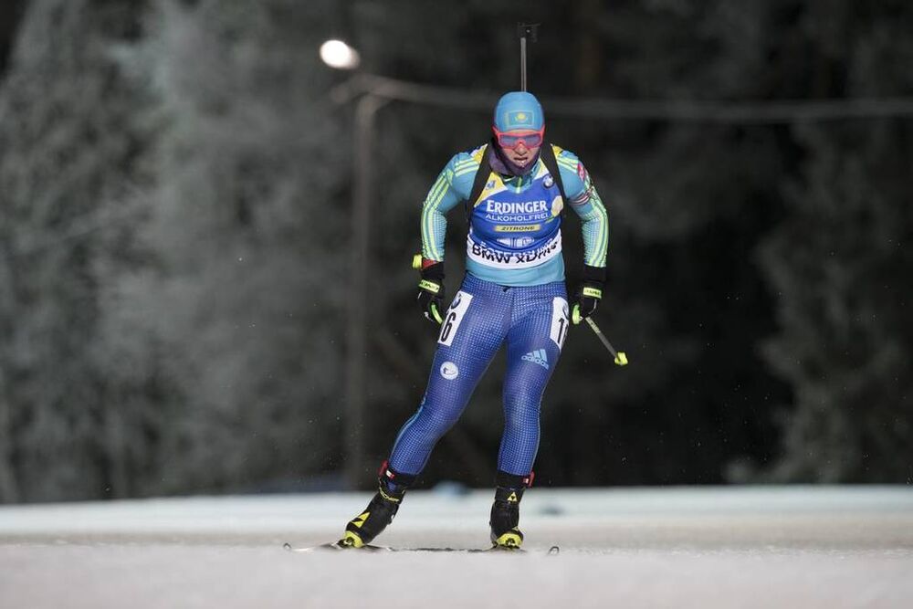 29.11.2017, Oestersund, Sweden, (SWE):Galina Vishnevskaya (KAZ), Galina Vishnevskaya (KAZ) - IBU world cup biathlon, individual women, Oestersund (SWE). www.nordicfocus.com. © Manzoni/NordicFocus. Every downloaded picture is fee-liable.