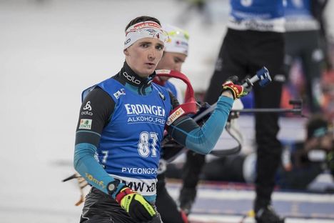 NordicFocus 03.03.2017, Pyeong Chang, Korea (KOR):Fabien Claude (FRA) - IBU world cup biathlon, sprint men, Pyeong Chang (KOR). www.nordicfocus.com. © Manzoni/NordicFocus. Every downloaded picture is fee-liable.