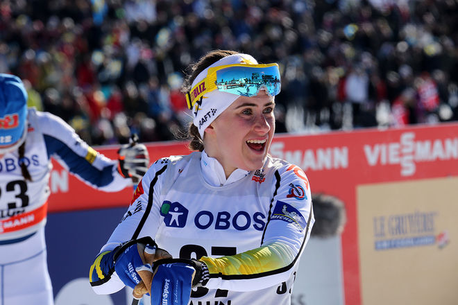 EBBA ANDERSSON kan mer än att åka snabbt på skidor. Hon var överlägsen i Vårruset i Östersund – ingen stor överraskning. Foto/rights: MARCELA HAVLOVA/kekstock.com