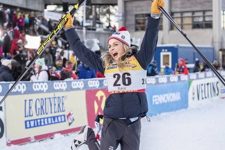 NordicFocus 25.11.2018, Ruka, Finland (FIN):Therese Johaug (NOR) - FIS world cup cross-country, 10km women, Ruka (FIN). www.nordicfocus.com. © Modica/NordicFocus. Every downloaded picture is fee-liable.
