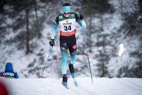 NordicFocus 25.11.2018, Ruka, Finland (FIN):Clement Parisse (FRA) - FIS world cup cross-country, 15km men, Ruka (FIN). www.nordicfocus.com. © Modica/NordicFocus. Every downloaded picture is fee-liable.