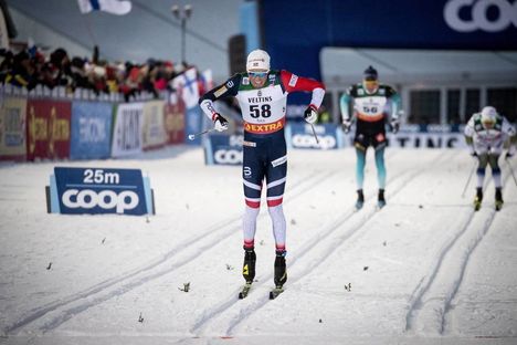 NordicFocus 25.11.2018, Ruka, Finland (FIN):Emil Iversen (NOR) - FIS world cup cross-country, 15km men, Ruka (FIN). www.nordicfocus.com. © Modica/NordicFocus. Every downloaded picture is fee-liable.