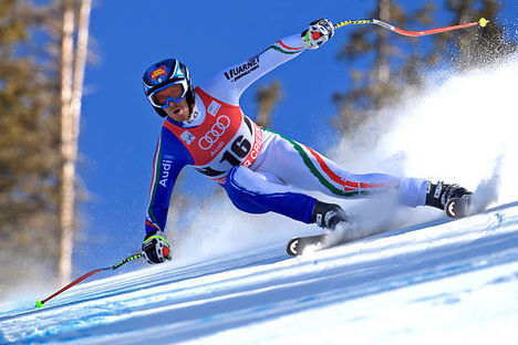 Robbie George UNITED STATES - DECEMBER 02: Werner Heel ski racing the downhill event. Beaver Creek, Colorado. (Photo by Robbie George/National Geographic/Getty Images)