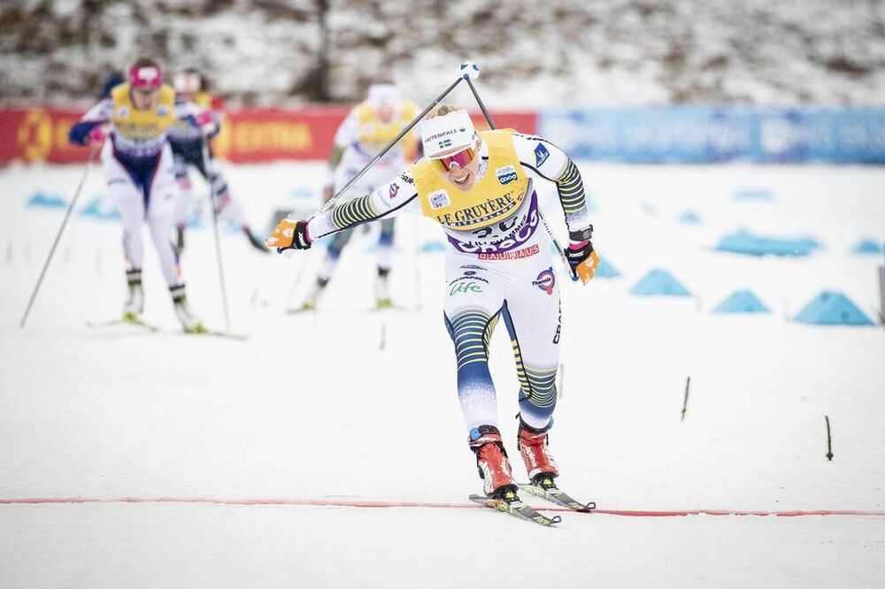 30.11.2018, Lillehammer, Norway (NOR):Jonna Sundling (SWE) - FIS world cup cross-country, individual sprint, Lillehammer (NOR). www.nordicfocus.com. © Modica/NordicFocus. Every downloaded picture is fee-liable.