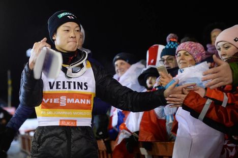 NordicFocus 25.11.2018, Ruka, Finland (FIN):Ryoyu Kobayashi (JPN) - FIS world cup ski jumping, individual HS142, Ruka (FIN). www.nordicfocus.com. © Tumashov/NordicFocus. Every downloaded picture is fee-liable.